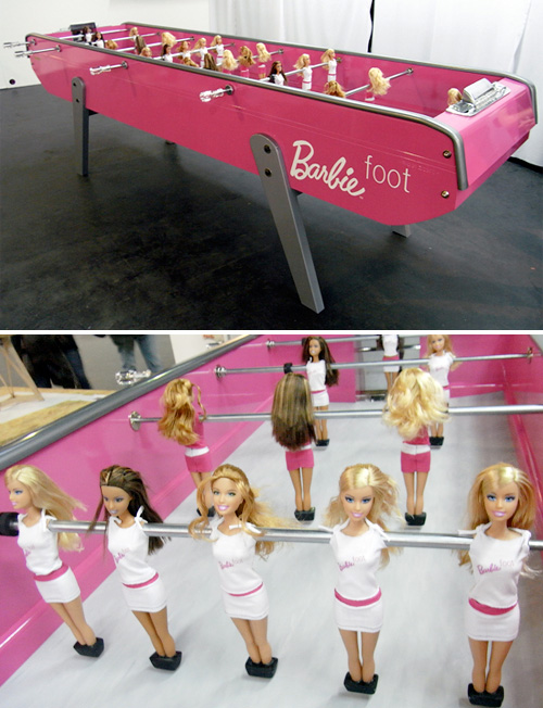 barbie-futbolin